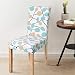 Produktbild Yiqinyuan Küche Stuhlabdeckung Esszimmer Sitzbezug Schwarz Slipcover Stuhl Abnehmbare Möbelbezüge Anti-Staub Spandex Stuhlhussen 1/2/4 / 6Pcs Color 2 6 pcs Chair Covers