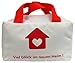 Produktbild Lustige Tasche "Viel Glück im neuen Heim" für Geschenke zum Einzug oder Umzug Einweihungsgeschenk Einzugsgeschenk Geschenk zum Richtfest oder Geschenkidee zum Hauskauf Hausbau Wohnung Geldgeschenk