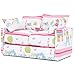 Paris City Design Children's Fold Out Sofa Bed