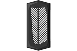 BeisDirect PS5 Slim Black Plastic Vertical Stand, Cooling Bracket Base Holder for Playstation 5 Slim Disc Edition Game Console with Built-in Cooling Vents and Non-Slip Feet (black)