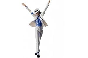 Acfigure Figura coleccionable de Michael con brazos móviles adecuada para regalar (Michael blanco)