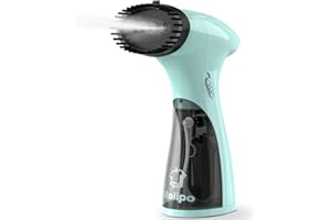Rolipo Clothes Steamer Handheld Garment Steamer Clothing for Home, Office and Travel Use, Compact and Lightweight, Fast Heat-up Travel Steamer with Large Water Tank Wrinkle Remover
