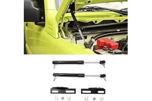 GMDUHK Barre hydraulique de capot pour Suzuki Jimny JB64 JB74 2019-2024, Support de levage moteur vérins à gaz hydrauliques amortisseurs Argent