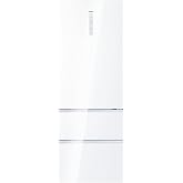 Haier 3D 70 Series 7 HTW7720DNGW &ndash; Combi Fridge, WIFI, Wine Rack, Drawers, Direct Access, 483L, My Zone Plus, Humidity Zone D
