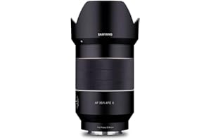 Samyang AF 35mm F1.4 II FE per Sony E - autofocus formato completo e obiettivo grandangolare APS-C lunghezza focale fissa mirrorless Sony E Mount con sistema custodia in alluminio protezione
