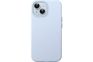 ‎JETECH JETech Silikonowy Etui dla iPhone 15 6,1 Cala, Jedwabisty Miękki w Dotyku Futerał Ochronny na Całe Ciało, Odporny na Wstrząsy Case (Niebieski)