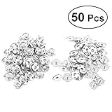 PERFEKTE SCHNALLE - Perfekte Knöpfe, exquisite Verarbeitungstechnologie, 4 Löcher in den Druckknöpfen zum festen Nähen.