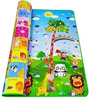 SILENCIO Double Sided Water Proof Baby Mat Carpet Baby Crawl Play Mat Kids Infant Crawling Play Mat Carpet Bab