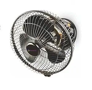Kenvi US Cabin celling fan for Home and office || Power Saving Fan || 12 Inch 300 MM ||1 Season Warranty || HSLV Technology || Limited Edition || Black Cabin fan || Make in India || QWR01