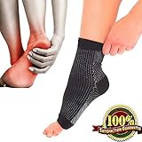 Compression Socks Plantar Fasciitis Foot Arch Support Pain Heel Relief Splint Medium