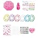Produktbild 1 Set Creative Nail Design Nail Art Kit Kinder Nail Patches Nagel-Aufkleber Polituren Set ungiftige Wasserbasis Peel Off Nail Polish