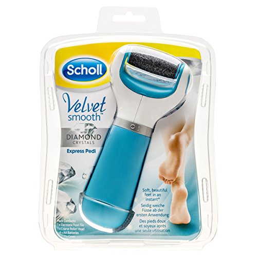 Scholl Velvet Smooth Express Pedi Electronic Foot File Kit