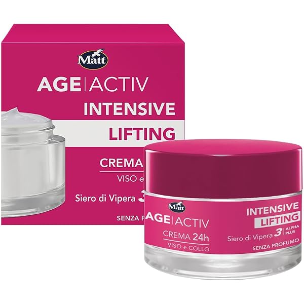 Matt AgeActiv Anti-Aging Gesichtscreme – Mit Reiner Hyaluronsäure 3P, LSF 15, 50 Ml
