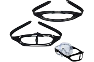 GNHG 2 Pièces Sangle de Masque de Plongée en Silicone – Bande Réglable de Remplacement Universelle pour Masques de Natation, Snorkeling et Apnée