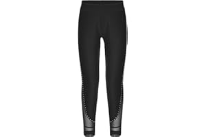 Runhomal Enfant Fille Pantalon Patin a Glace Legging de Patinage Artistique Collant Sports Yoga Gym Danse 5-16 Ans