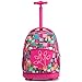 Produktbild Kinder Trolley Rucksack Schul Rucksack - Kindergepäck Druckmuster Reisegepäck 2 Räder Rolling Schulranzen Kinderkoffer Tasche für Mädchen Jungen Lässig Stabiler Kindertrolley Reisekoffer