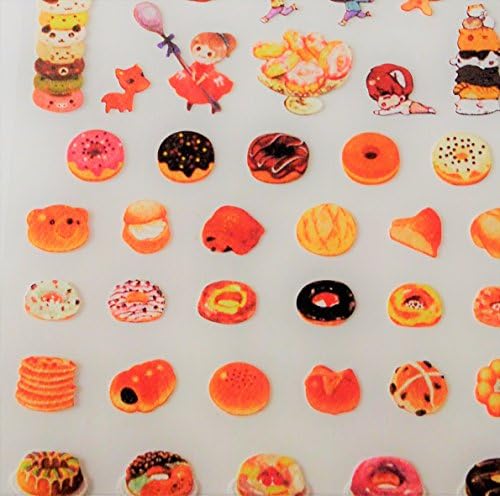 Donut Doughnut Sticker Pack ~ Scrapbooking Planners Journals Craft ~ Stocking Fillers - Kawaii Stationery