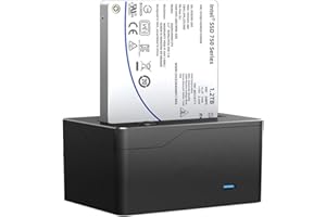 ISHEEP 2.5-inch U.2 PCIE NVME SSD to USB3.0 Hard Drive Enclosure Adapter, Duplicator Docking Station. K208U