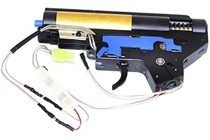 AIRSOFT GANG Airsoft Softair Parts E&C 8mm Komplette QD-Transformation M4 M16 Serie V2 Gearbox Getriebe Version 2 Front Line