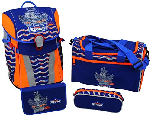 Scout, Set de Sac scolaire  Bleu bleu