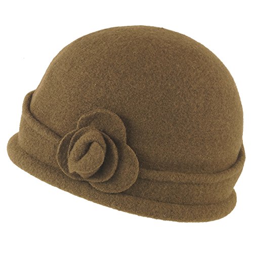 Preisvergleich Produktbild Seeberger Walkmütze Lusillé Flower Oliv