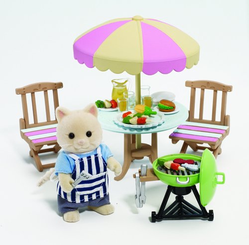 Preisvergleich Produktbild Sylvanian Families Garten Grill-Set