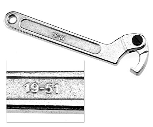 Verstellbarer C Schlüss Hakenschluessel Werkzeug 19-51mm - 3