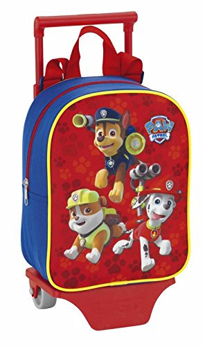 Sac à dos safta Patrulla Canina avec voiture, rouge