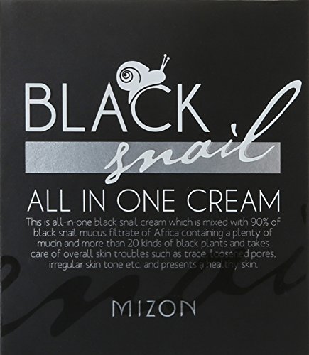 Mizon BLACK SNAIL ALL IN ONE CREAM, Anti-Aging, Feuchtigkeitspflege, Koreanische Kosmetik - 3
