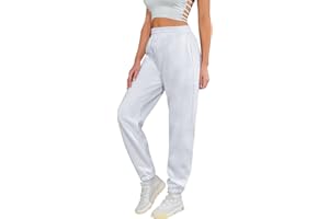 heekpek Womens Casual Oversized Jogging Sports Joggers Trousers with Pockets Tracksuit Bottoms Jogger Pants Ladies
