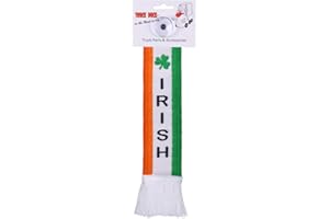 TRUCK DUCK® LKW Auto Minischal Irish Trucker Irland Mini Schal Wimpel Flagge Fahne Saugnapf Spiegel Deko