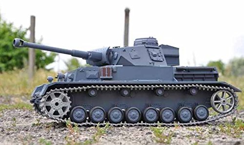 Panzer IV Tank 1:16 Scale Radio Remote Control RC Tank -- Metal tracks Metal Gears Metal Sprockets