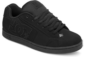 DC Shoes Net - Zapatillas de Cuero para Hombre