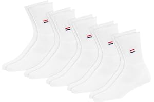 NAVYSPORT Skarpety sportowe unisex Crew Zestaw 5 bawełnianych skarpet dla kobiet i mężczyzn. (Opakowanie 5 par)