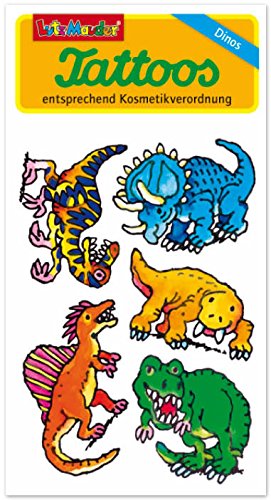 Dinosaurier Tattoos als Mitgebsel für einen Dino Kindergeburtstag von Lutz Mauder // 44556 // Kinder Kindertattoo Geburtstag