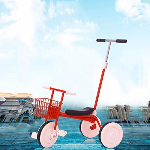 Tricycle Children's Toys Push Bike 2-5 Year Old Child Baby Carriage (Color : Red)