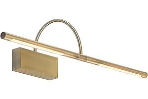 LED Lámpara de pared 'Fehmke' en Bronce hecho de Aluminio e.o. para Salón & Comedor (2 llamas,) de Lucande | lámpara para cuadros, aplique