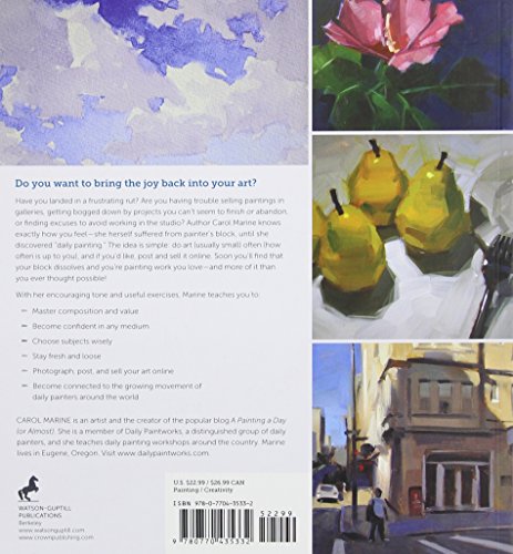 Book's Cover of Daily Painting: Paint Small and Often To Become a More Creative, Productive, and Successful Artist