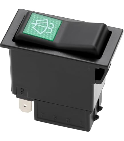 Aexit Interruttore A Grilletto FA2-6/1BEK - 250V 6A, ON, Per Elettroutensili, Controllo Velocità, Nero/rosso