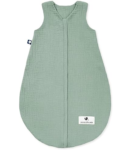 Julius Zöllner Summer sleeping bag jersey, 0.5 tog, washable at 60 °C, made in Germany, OEKO TEX Standard 100, Shiny Stars, size 56/62