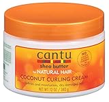 Cantu Natural Hair Coconut Curling Cream 12oz Jar
