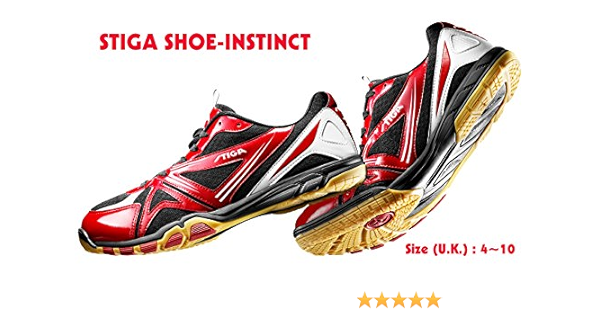 stiga shoes table tennis