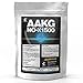 Produktbild AAKG NOX-1500 | 500 Kapseln a 500mg | Vorratspackung | Reines A-AKG Arginin-Alpha-Ketoglutarat | Nitro + Pre-Workout Booster | Für den Muskelaufbau und "Pump-Effekt" (Durchblutung) | Premium Qualität hergestellt in Deutschland
