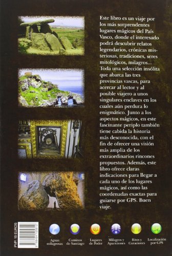 Book's Cover of 50 lugares mágicos del País Vasco