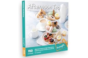 Buyagift Afternoon Tea Gift Experience Box - 150 traditional afternoon tea experiences across the UK