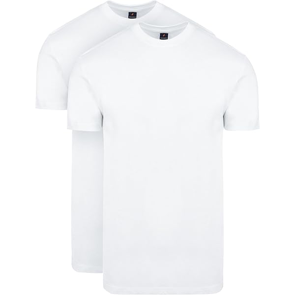 Descarga Camiseta Blanca Con Cuello En V Mostrada En Fondo Blanco Mockups G4ttqdfxe