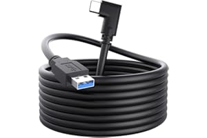AoYi Link 16FT (5M) Cable Compatible with Meta Quest 3 Quest 2 Quest Pro Pico 4 Pico 4Pro Virtual Reality Steam VR PC, USB 3.0 to USB C Cable 5Gbps to High Speed Data Transfer