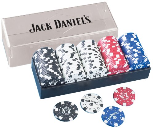 Preisvergleich Produktbild Jack Daniels Clay Poker Chip Set, 100