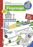 Malbuch Flugzeuge. Malen, Stickern, Erstes Lernen (Wieso? Weshalb? Warum? Malbuch) (Wieso? Weshalb? Warum? Malen, spielen und rätseln) by 