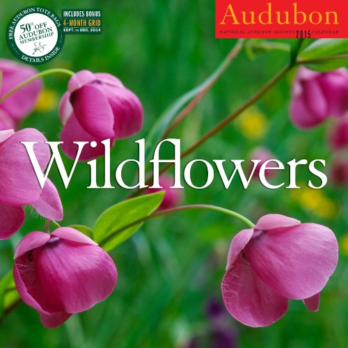 Audubon Wildflowers 2015 Calendar: Includes a 4-Month Grid Sept. to Dec. 2014